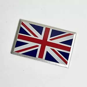 England English Flag Car Emblem Badge Decal Sticker 1"x 1.5" Metal GBR UK Auto - Bild 1 von 3