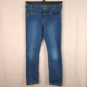 Childrens Place Super Skinny (Light Blue) Jeans Girls Pants Size 6 slim - Picture 1 of 10