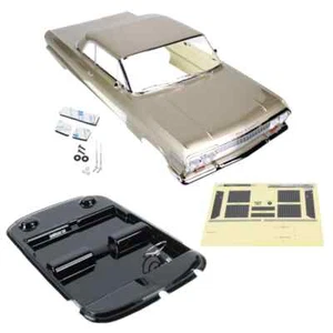 RC 1/10 Car BODY Shell 1963 Chevy IMPALA Low Rider *FINISHED* -CHAMPAGNE- - Picture 1 of 10