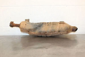 1986 Yamaha Moto 4 YFM225 EXHAUST PIPE MUFFLER SLIP ON CAN SILENCER A219 - Picture 1 of 8