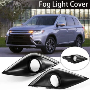 For 16-19 Mitsubishi Outlander Sport L+R Front Bumper Fog Light W/ Bezel Cover - Picture 1 of 9
