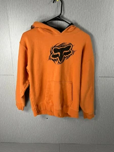 Fox Racing Co Orange Hoodie Size Youth XL - Picture 1 of 5
