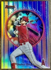 2019 Bowman’s Best SHOHEI OHTANI Refractor Franchise Favorites 99FF-SO Angels
