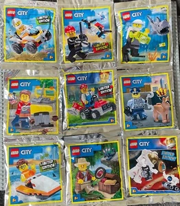 LEGO City Minifigure Foil Pack Limited Edition Foil Pack - YOU PICK - Picture 1 of 32