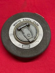 LUFKIN White Tape Steel Measure 50' HW50 - HOUSING ONLY - Picture 1 of 5