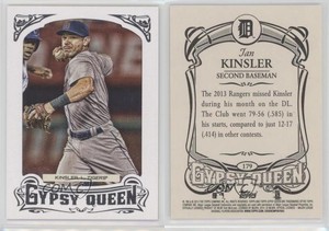 2014 Topps Gypsy Queen Retail White Framed Ian Kinsler #179