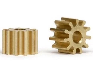 Slot.it SIPI6011oPinion 11T, Winkelwickler 6 mm/1,5 mm, Messing, 2/Stück - Bild 1 von 1