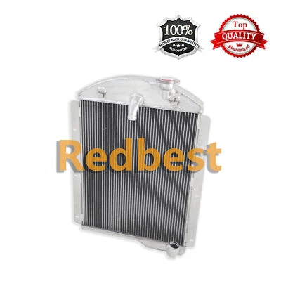 Radiador de aluminio de 3 filas para camioneta Chevrolet 1942-1946 BK CK base motor I6 de 3,5 L 3,8 L Foto 1 de 4