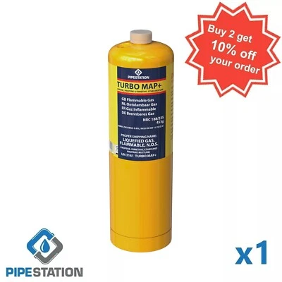TODAYS TOOLS Sale! Yellow MAPP / MAP+ Pro Gas Cylinder Bottle FREE DELIVERY