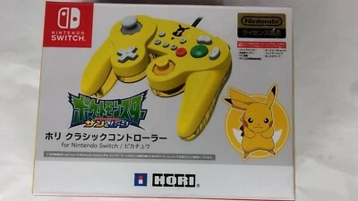 Nintendo Switch Pokemon Pikachu GameCube Style Wired Fight Pad Controller - Image 1 of 4