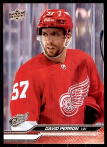 2023-24 Upper Deck Series 1 David Perron Rookie Detroit Red Wings #62