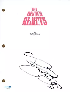 Priscilla Barnes "The Devil's Rejects" Signed Autograph Movie Script Horror ACOA - Picture 1 of 1
