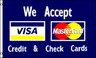 WE ACCEPT VISA MASTERCARD CREDIT CARD 3 X 5 FLAG 3x5 SIGN ADVERTISING ...