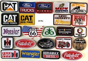 23 Pcs of different USA Vehicle Trucks Embroidered Patches, Iron-on (Auction) - Picture 1 of 1