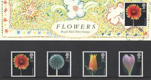 (93984) GB FDI on Presentation Pack Flower Photography 1987 - Picture 1 of 1