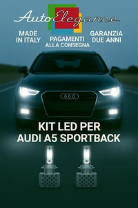 Kit LED D3S 6000K Faros Antiniebla Para Audi A5 Sportback | Blanco Frío CANBUS - Imagen 1 de 7