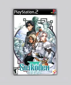 SUIKODEN III / PS2 - IMÁN NEVERA 2"x3" (playstation 2 retro - Imagen 1 de 3