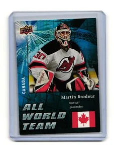 2009-10 Upper Deck All World #AW2 Martin Brodeur New Jersey Devils SKU#15522 - Foto 1 di 2