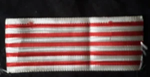 Militärmedaille Gedenkband 9 cm x 3,8 cm sehr guter Zustand Nr. 777/12 - Bild 1 von 4