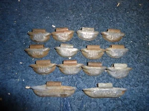 Micro Winged Wheel Weights 14 Pieces 2/1 Oz 12/.50 Oz Free Shipping - Picture 1 of 1