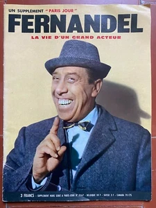 Magazine FERNANDEL La Vie d'un Grand Acteur Paris-Jour 1971 - Imagen 1 de 1