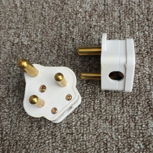Größe Südafrikanischer Netzstecker 3-poliger Stecker BS britischer Stecker zum Selbermachen Stecker 15A 250VAC - Bild 1 von 6