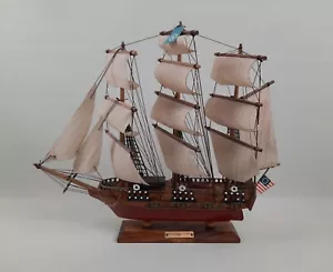 U.S.S. Constitution 1.814 Schiffsmodell Segelschiff Segelboot Modell Dreimaster - Bild 1 von 11