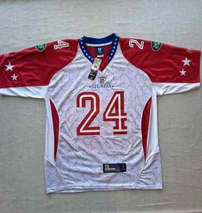 Reebok NFL Mens New York Jets Darrelle Revis 2010 Pro Bowl Jersey Size 56 Sewn - Picture 1 of 7