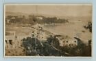 1920s Real Photo, Amoy China, Xiamen, City View from Temple Garden, rf3