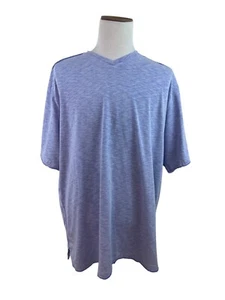 Tommy Bahama Mens IslandZone V-Neck T-Shirt Blue Size 3XLB - Picture 1 of 6