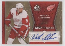 2009-10 SP Game Used Edition SIGnificance /50 Nicklas Lidstrom #SIG-NL Auto HOF