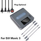 Chargeur rapide de batterie de drone RC DEL écran numérique concentrateur de charge pour DJI Mavic 3 D