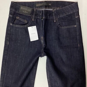 Dunkelblaue Damenjeans Next BOOT CUT MID RISE Größe 10 R W28 L31 (465D) neu mit Etikett - Bild 1 von 8