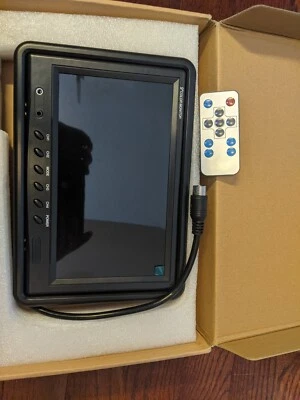 Camecho Vehicle Backup Camera 9" 4 Split Monitor+ 3 Cameras - Image 1 of 4