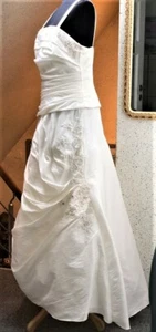 Brautkleid ! ZAUBERHAFT!Größe 42 Champagner Farbe, Schößchen! JETZT NUR € 70 - Bild 1 von 12
