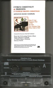 CYRUS CHESTNUT Charlie Brown SAMPLER PROMO Cassette Tape Single Cassingle Peanut - Picture 1 of 1