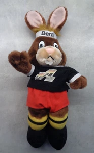 Maskottchen Hase Berni UEFA Fußball EM 1988 Stofftier / Plüschtier 35cm - Bild 1 von 4