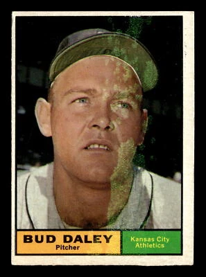 Bud Daley 1961 Topps #422 Kansas City Athletics Pr-Fr - Image 1 of 2
