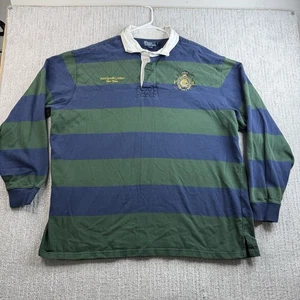 Polo Ralph Lauren Rugby Shirt Stripe Long Sleeves Mens Size 3XLT New York - Picture 1 of 6