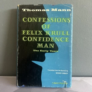T. Mann CONFESSIONS FELIX KRULL CONFIDENCE MAN 1965 Modern Library 1st edition - Picture 1 of 7