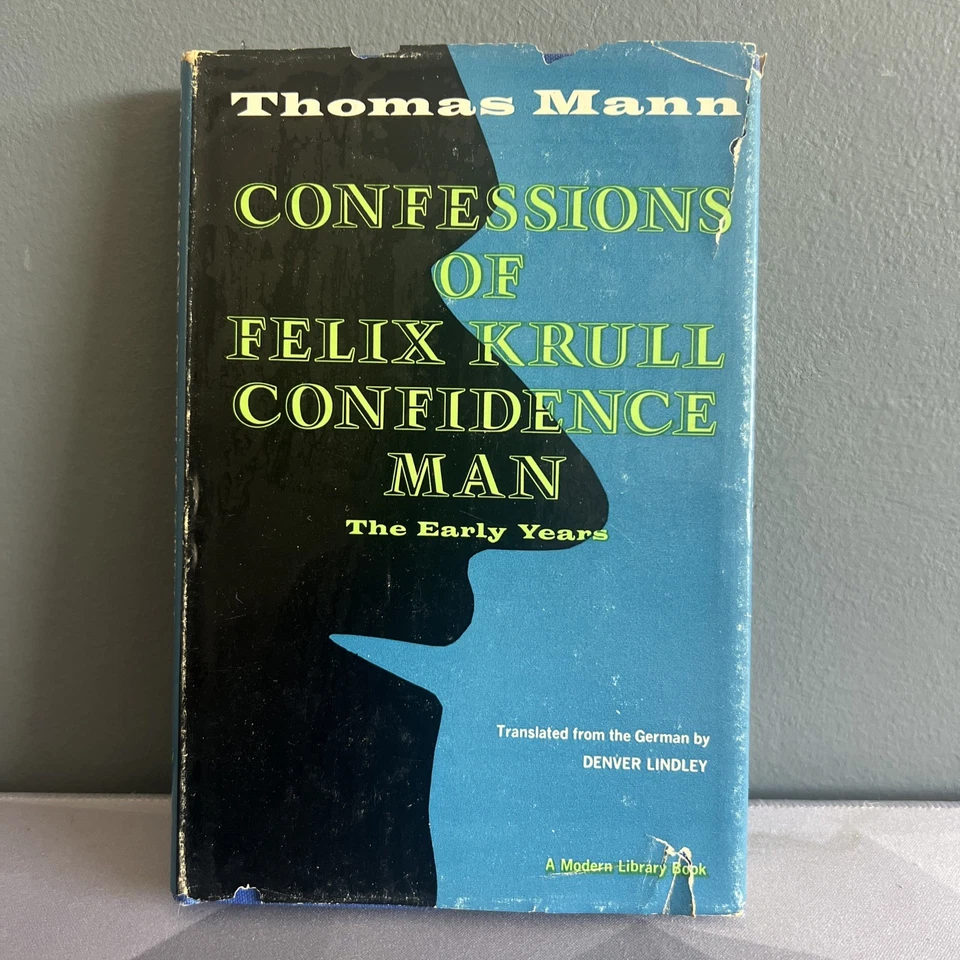 T. Mann CONFESSIONS FELIX KRULL CONFIDENCE MAN 1965 Modern Library 1st edition - Image 1 of 4
