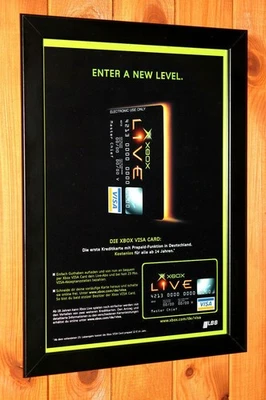 Xbox Live Vintage Werbung Werbeblatt Poster Small Ad Page Framed Advertisement - Bild 1 von 4