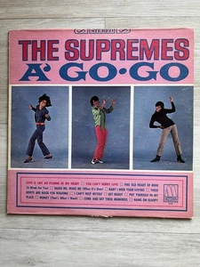 THE SUPREMES SUPREMES A GO GO LP MOTOWN 1966 STEREO VG+ YOU CAN'T HURRY LOVE - Imagen 1 de 2