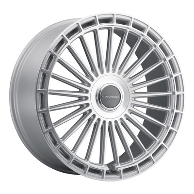 24" MV Forged MVF40 Silver Concave Wheels Rims Fits Rolls Royce Ghost - Image 1 of 4