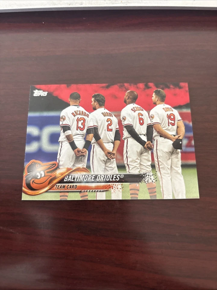 2018 Topps Baltimore Orioles Team Card Manny Machado #292 - Image 1 of 1