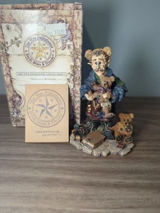 1997 Boyds Bears Wee Folkstone "T.H. Bean...The Bearmaker Elf" Figur - #36400 - Bild 1 von 10
