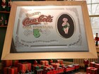 COCA COLA Specchio pubblicitario Coca Cola Delicous Vintage Con Cornice Quadro