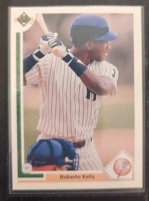 Roberto Kelly "New York Yankees". 1991 Upper Deck Baseball Card #372 - Image 1 of 2