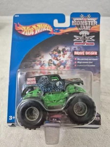 Hot Wheels Grave Digger Monster Jam Mattel Wheels #28070 2000 - Imagen 1 de 5