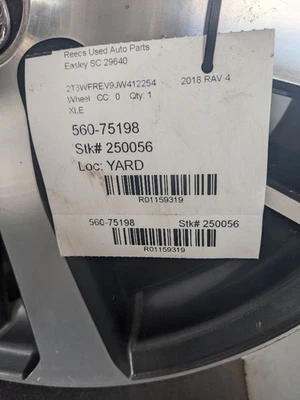 Wheel 17x7 Alloy 10 5 Split Spoke Fits 16-18 RAV4 1159319 - Image 1 of 4